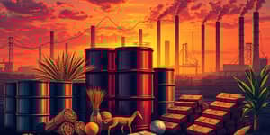 Los commodities retroceden ante desaceleración industrial