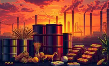 Los commodities retroceden ante desaceleración industrial
