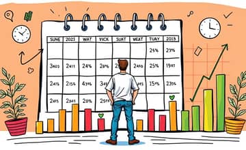 Aponte metas com datas e valores para monitorar seu progresso