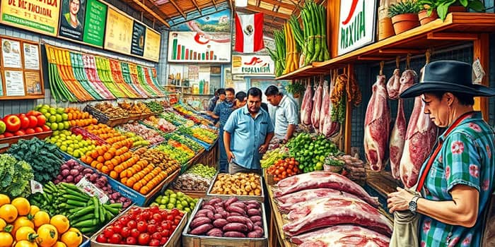 La inflación se desacelera, pero persisten presiones en alimentos