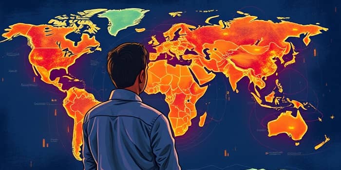A diversificação geográfica protege contra choques locais