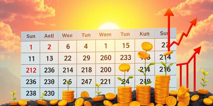 Acompanhe o calendário de dividendos para reinvestimentos