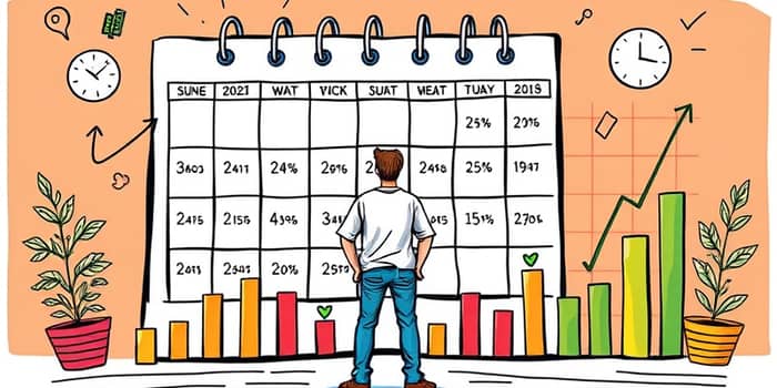 Aponte metas com datas e valores para monitorar seu progresso